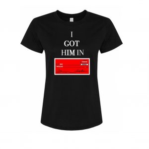 HIM “ in check” tee.